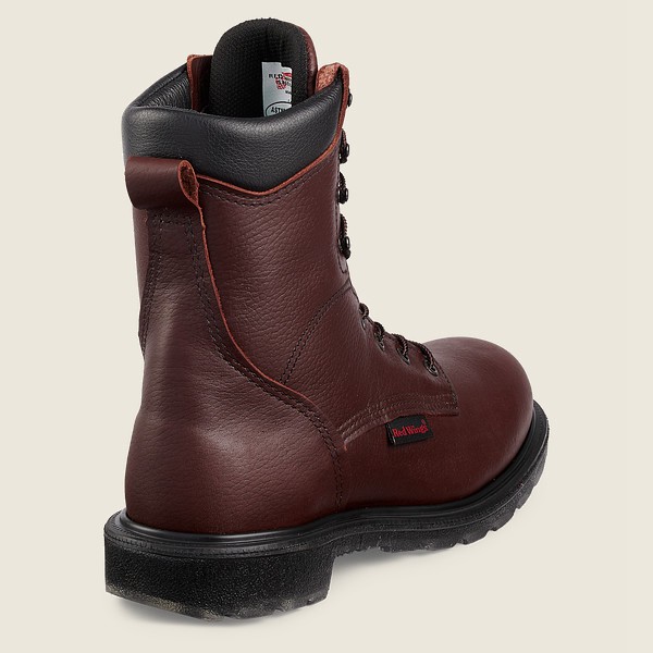 Bottes de Sécurité Red Wing - Supersole® 2.0 - 8-Inch Toe - Bordeaux - Homme 053KIDHPR